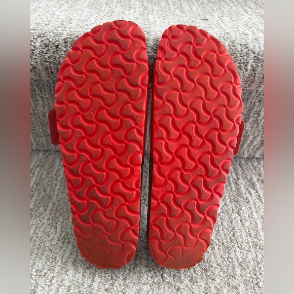 Birkenstock Madrid Big Buckle sandals High Shine Tomato Women’s size 8. EU39. - Picture 12 of 14